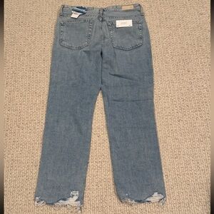 AG Jeans Isabelle, high rise straight crop, size 30, NWT
